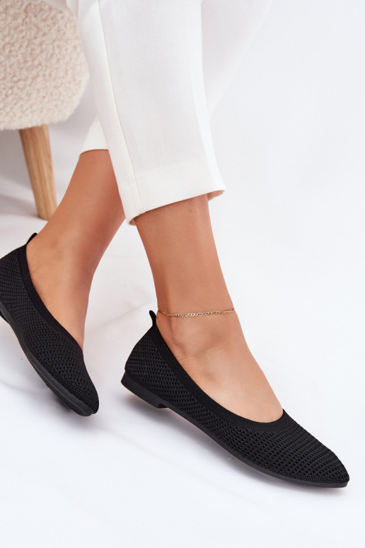 Tīkls Auduma balerīnas Sieviešu melnas krāsas Sarina