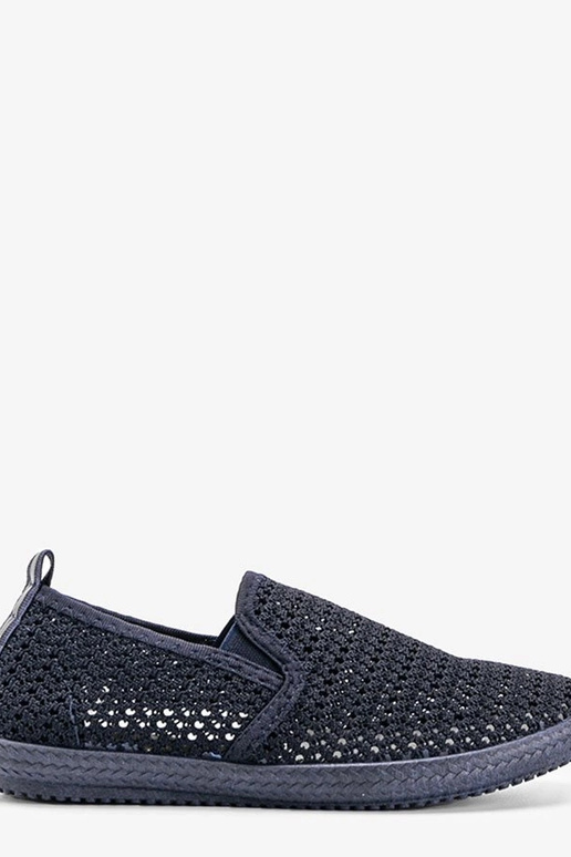 Tums zili caurumiņveida apavi, „Mallory"