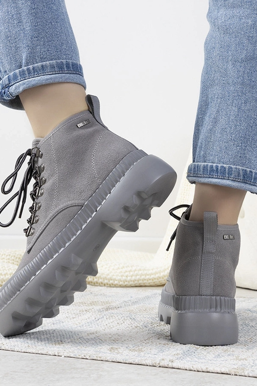 Pelēki sieviešu sporta zābaki, „Big...