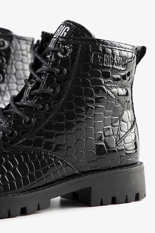 BIG STAR Melni bērnu puszābaki