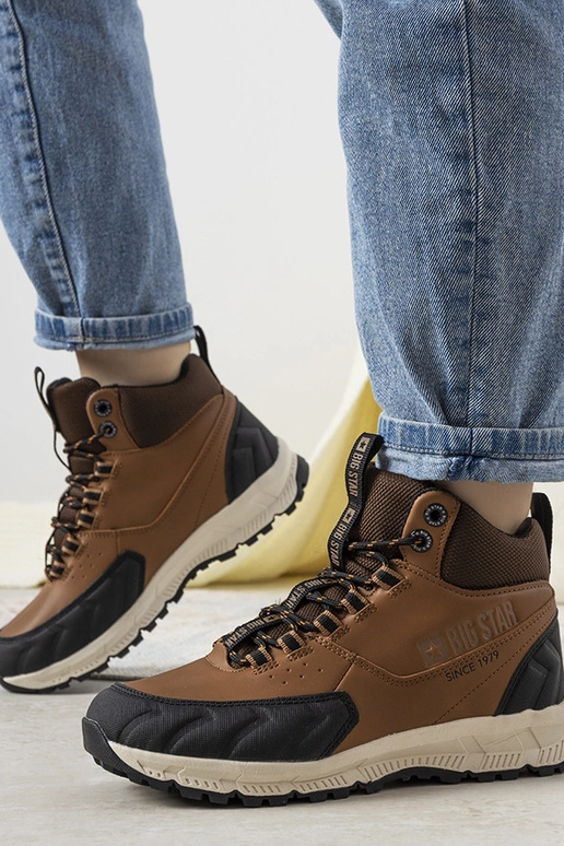 Brūni Big Star Ivanna pārgājienu apavi