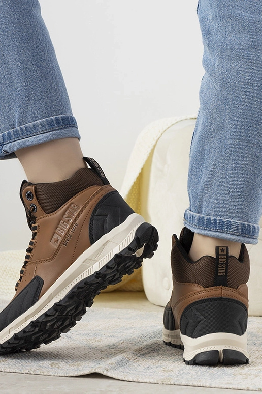 Brūni Big Star Ivanna pārgājienu apavi