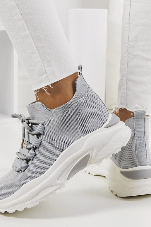 Barraza sieviešu pelēkas kedas