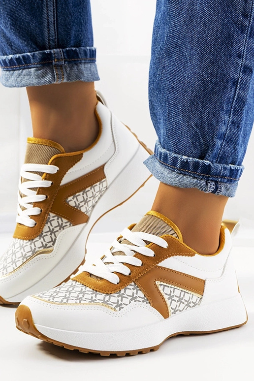 Balti sieviešu sporta apavi, „Isham"