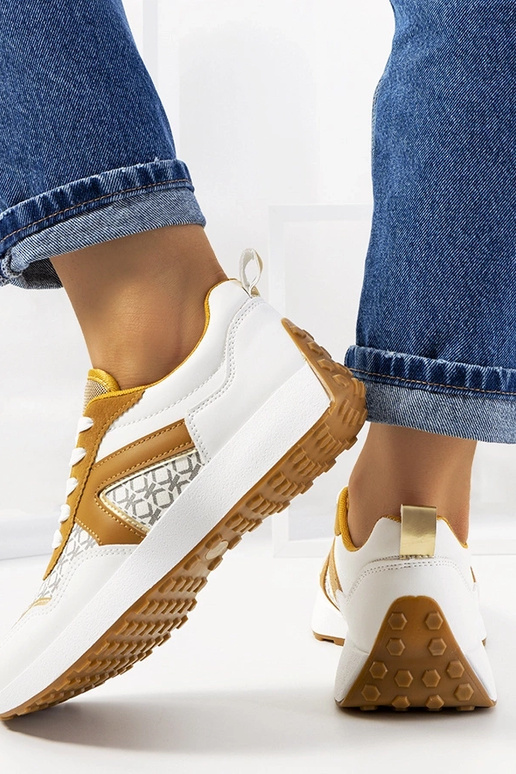 Balti sieviešu sporta apavi, „Isham"