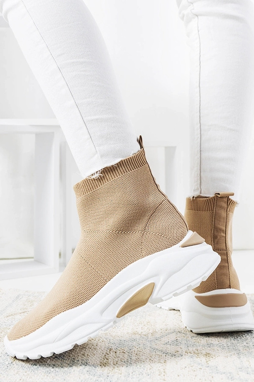 Brūni augstie sporta apavi, „Melissa"