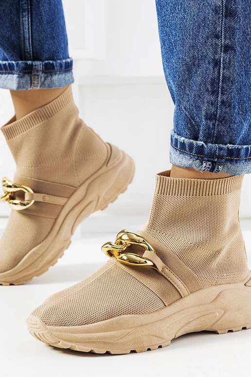 Brūni augstie sporta apavi, „Martina"