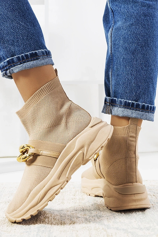 Brūni augstie sporta apavi, „Martina"