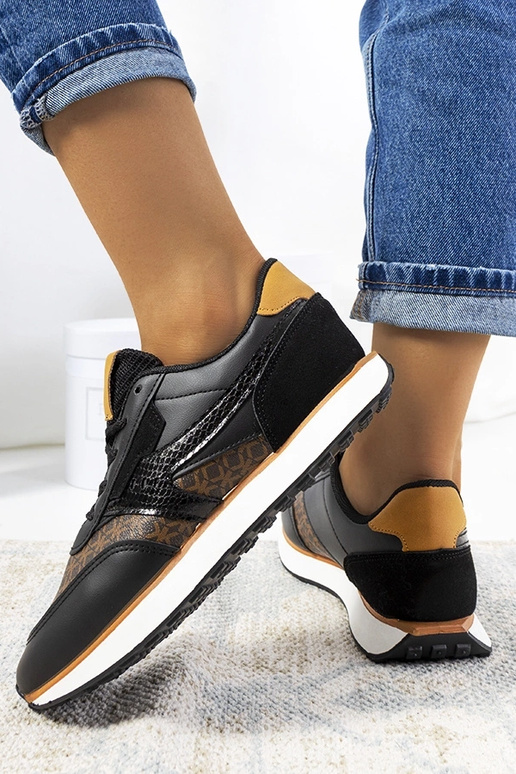 Melnas Chiara sieviešu kedas