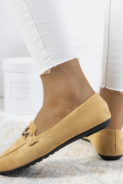 Bēši Cardoso sprādzes mokasīni