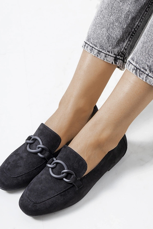 Melnas ādas Dante kurpes