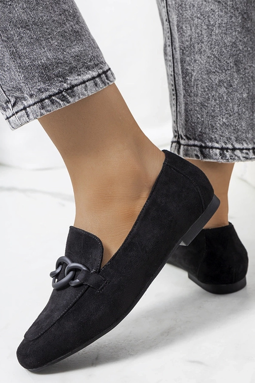 Melnas ādas Dante kurpes