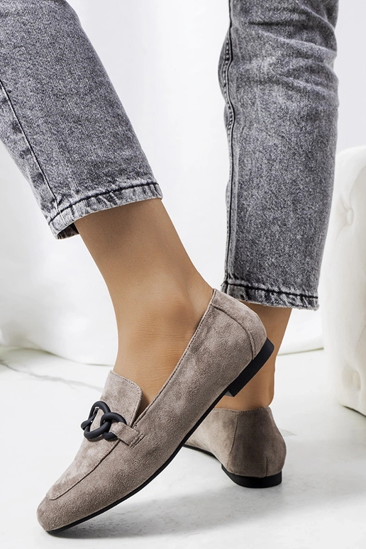 Pelēki ādas pussandalīši, „Dante"