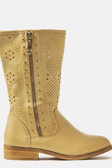 Zaina Beige Bērnu zābaciņi