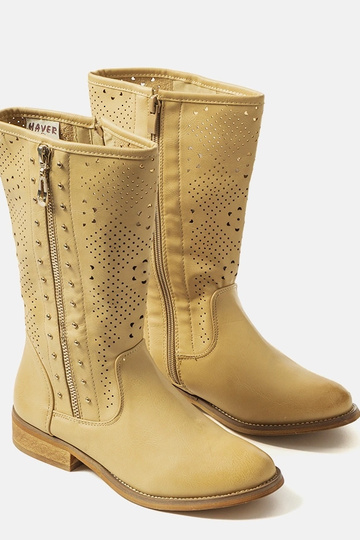 Zaina Beige Bērnu zābaciņi 2