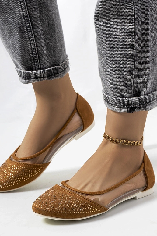 Brūni daļēji caurspīdīgi Malene...