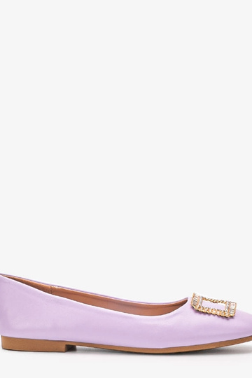 Rhonda Purple Ballet Flats