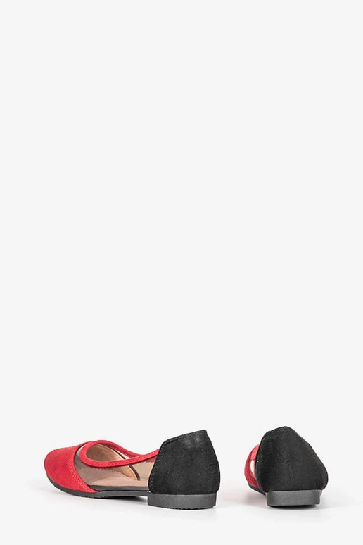 Kortes sarkanas zamšādas bērnu baleta...