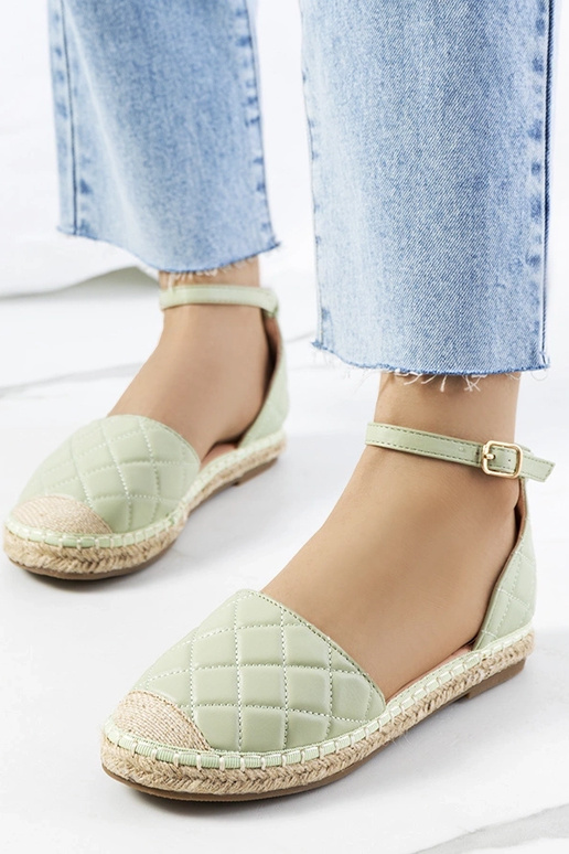 Faiza zaļās espadrilles