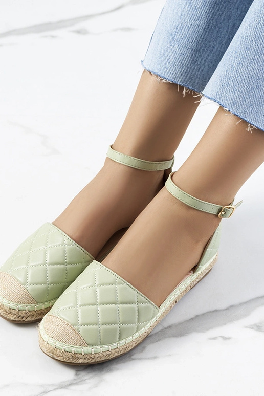 Faiza zaļās espadrilles