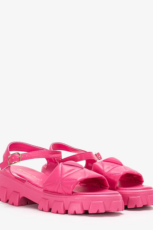 Ferlandi Pink Platform sandales