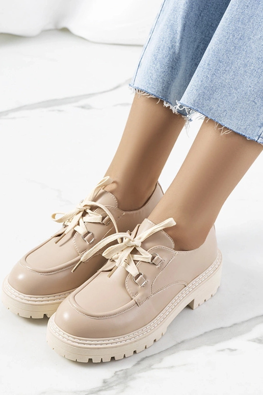 Smilšu krāsas sieviešu puszābaki,...