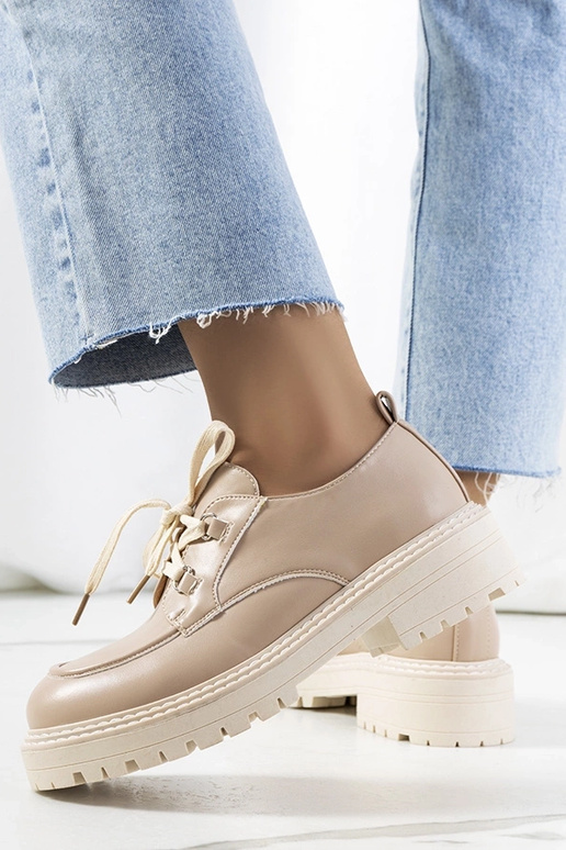 Smilšu krāsas sieviešu puszābaki,...