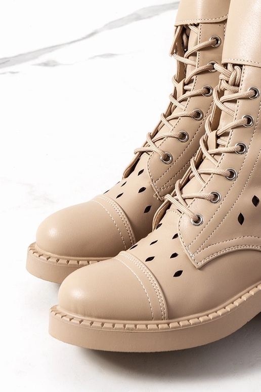 Bēši ažūra puszābaki Finlay