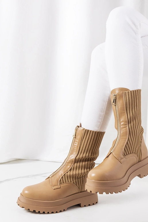 Brūni puszābaki ar zeķu virsu Lewin