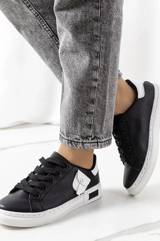 Melni sieviešu sporta apavi, „Frame"