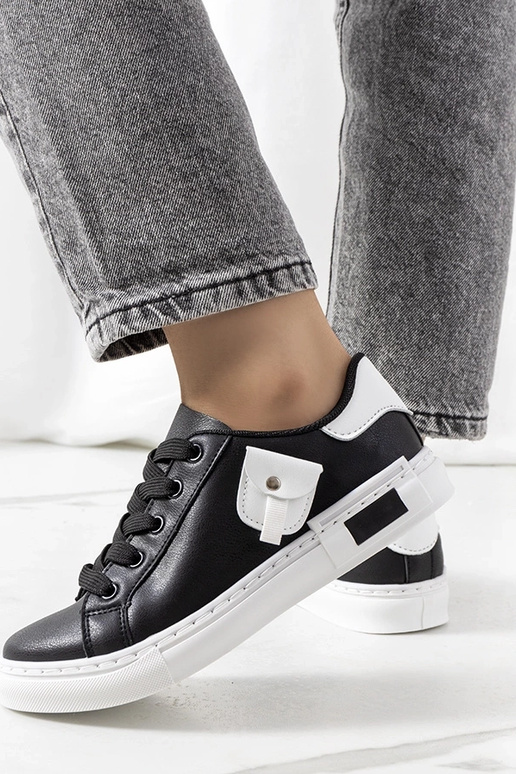 Melni sieviešu sporta apavi, „Frame"