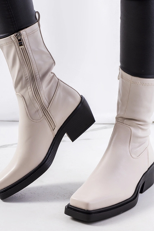 Bēši augstpapēžu puszābaki Marisa