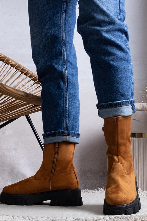 Brūni Conco platformas zābaki