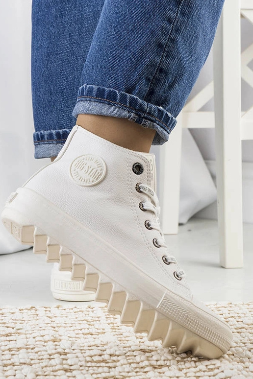 Big Star GG274108 baltas izolētas kedas