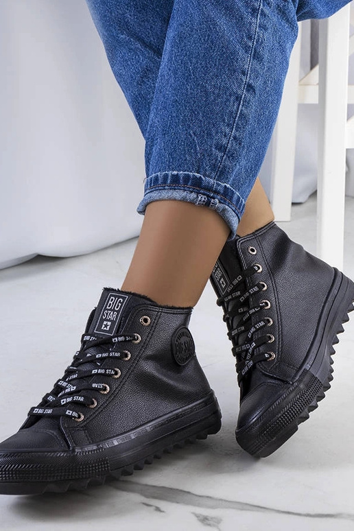 Melnas izolētas kedas Big Star EE274110