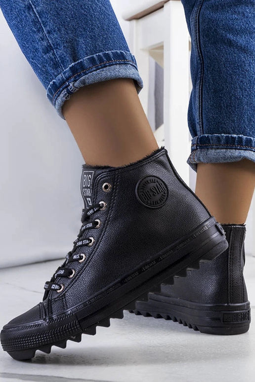 Melnas izolētas kedas Big Star EE274110