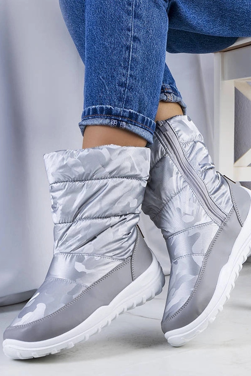 Pelēki sniega zābaki KK274600