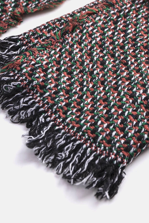 Aria zaļa oranža šalle