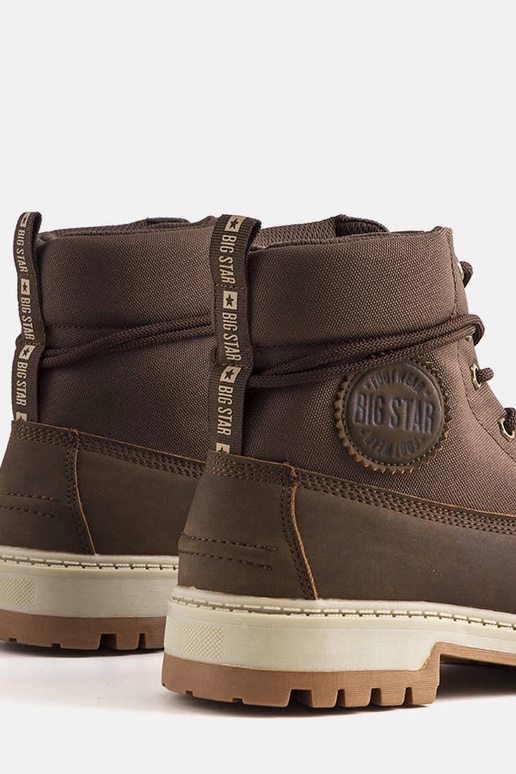 Brūni vīriešu zābaki Big Star...
