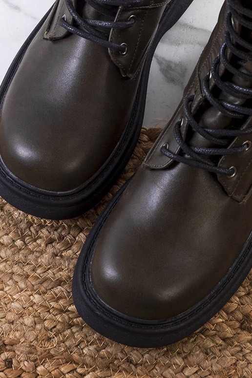 Costel sieviešu zaļie pārgājienu zābaki