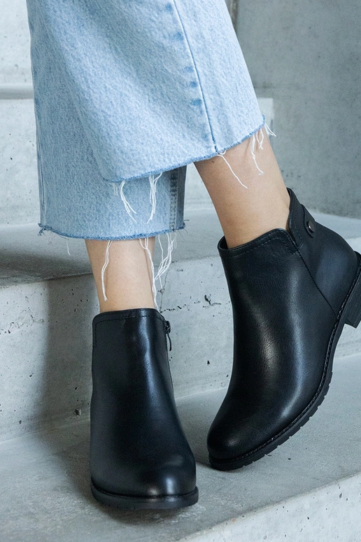 Melni Baida siltināti puszābaki