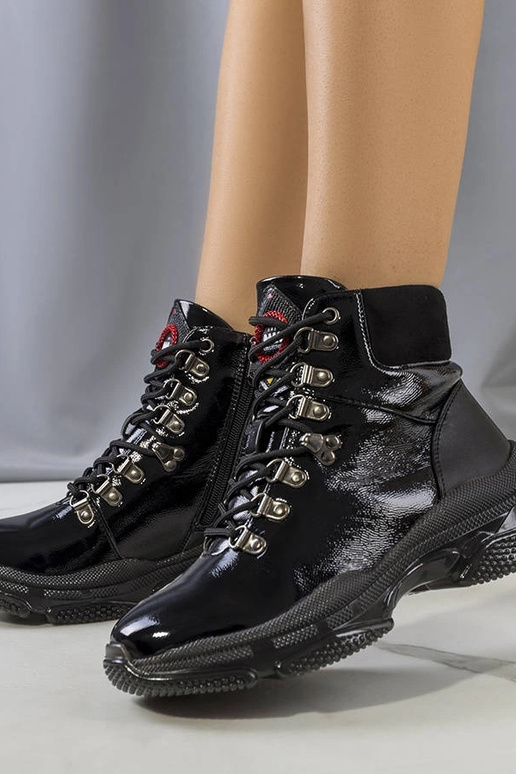 Melni lakādas Celmir puszābaki