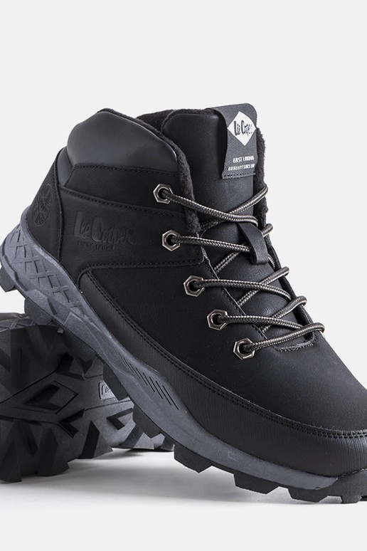 Melni ziemas pārgājienu zābaki,...