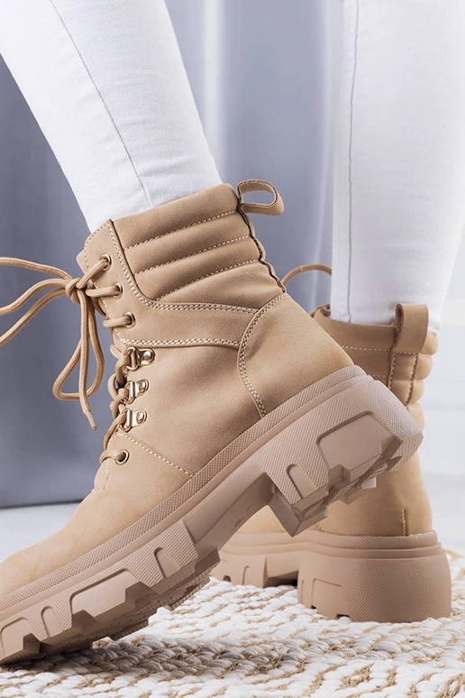 Bēši puszābaki ar masīvu Lyric zoli