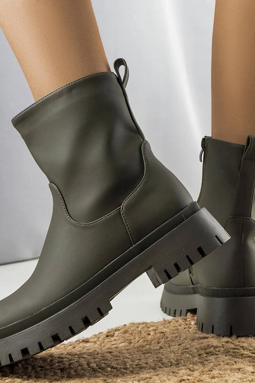 Zaļi siltināti puszābaki Basil