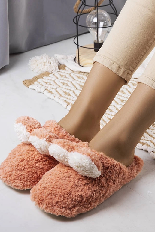 Zaķa tumši rozā mīkstās čības