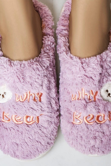 Violetas mīkstas čības Kāpēc Bear 2