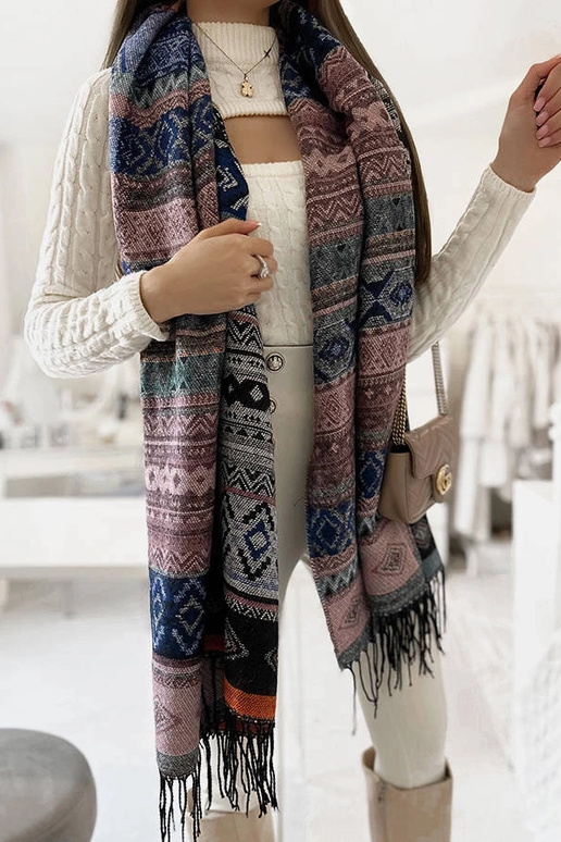 Kobes oranžā šalle