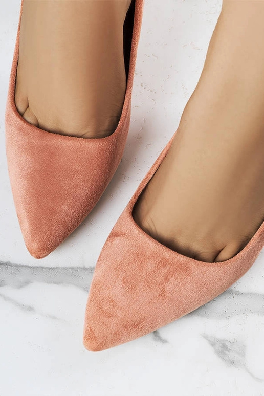 Emmas rozā augstpapēžu pumpas