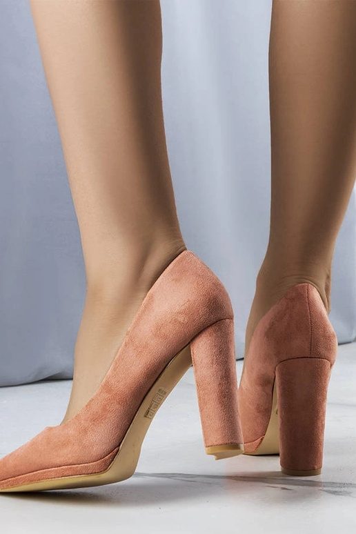 Emmas rozā augstpapēžu pumpas